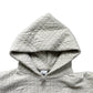 Tan quilted hoodie